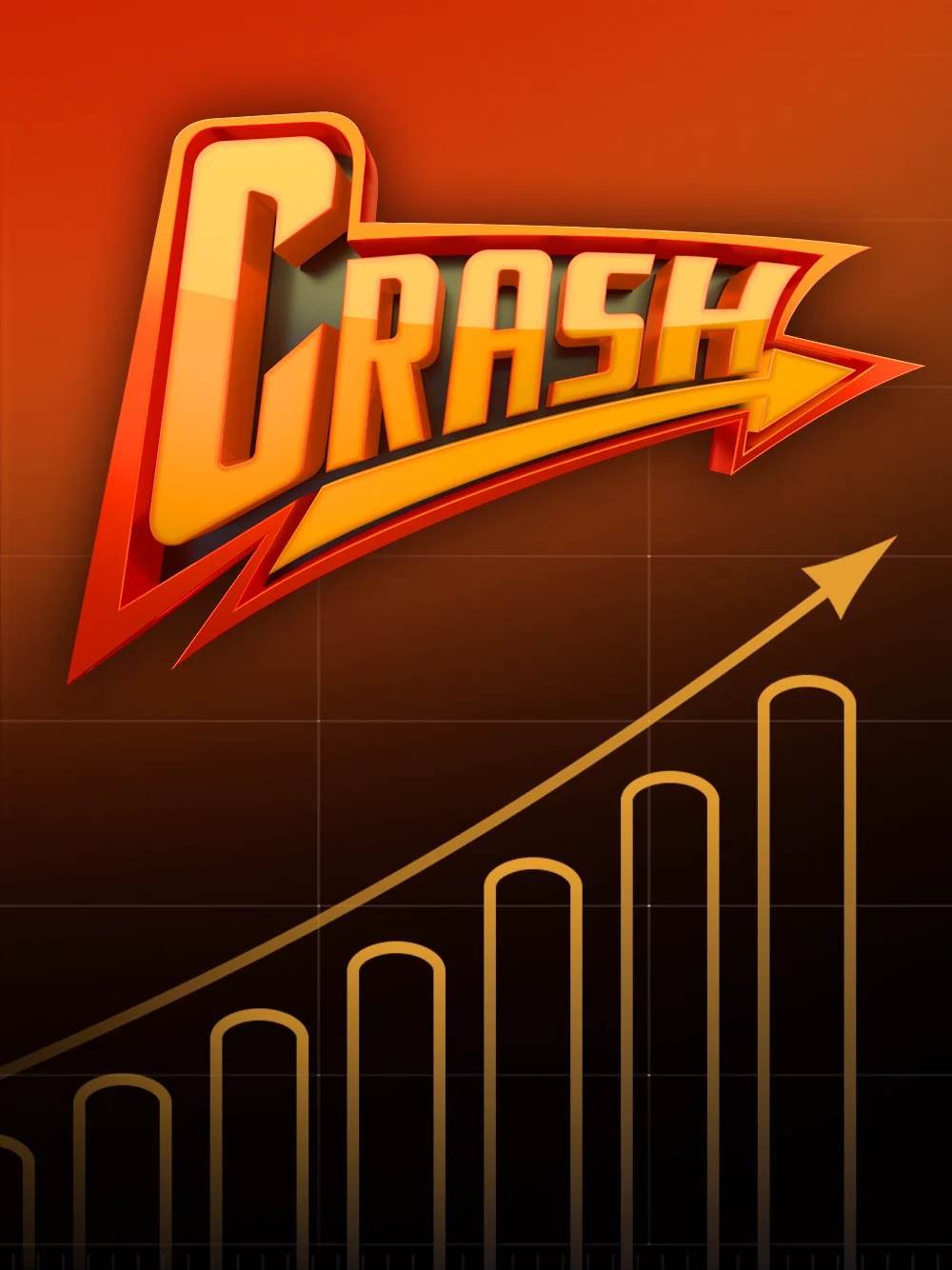 Tarjeta de juego crash con interfaz dinámica y sensación de apuesta rápida.